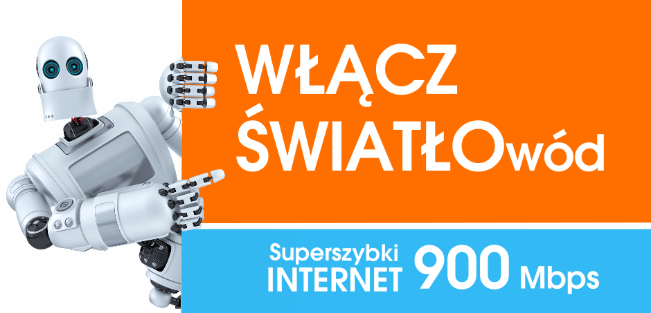 Włącz Światłowód 900Mbps